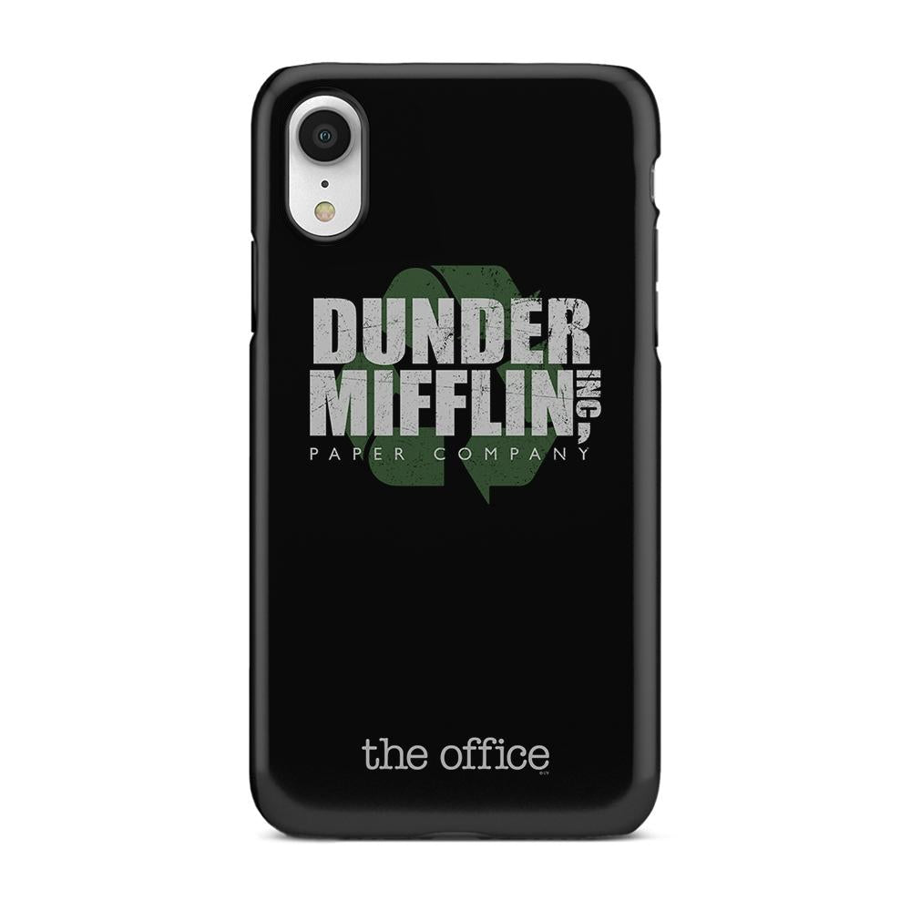 The Office Dunder Mifflin Recycle iPhone Tough Phone Case