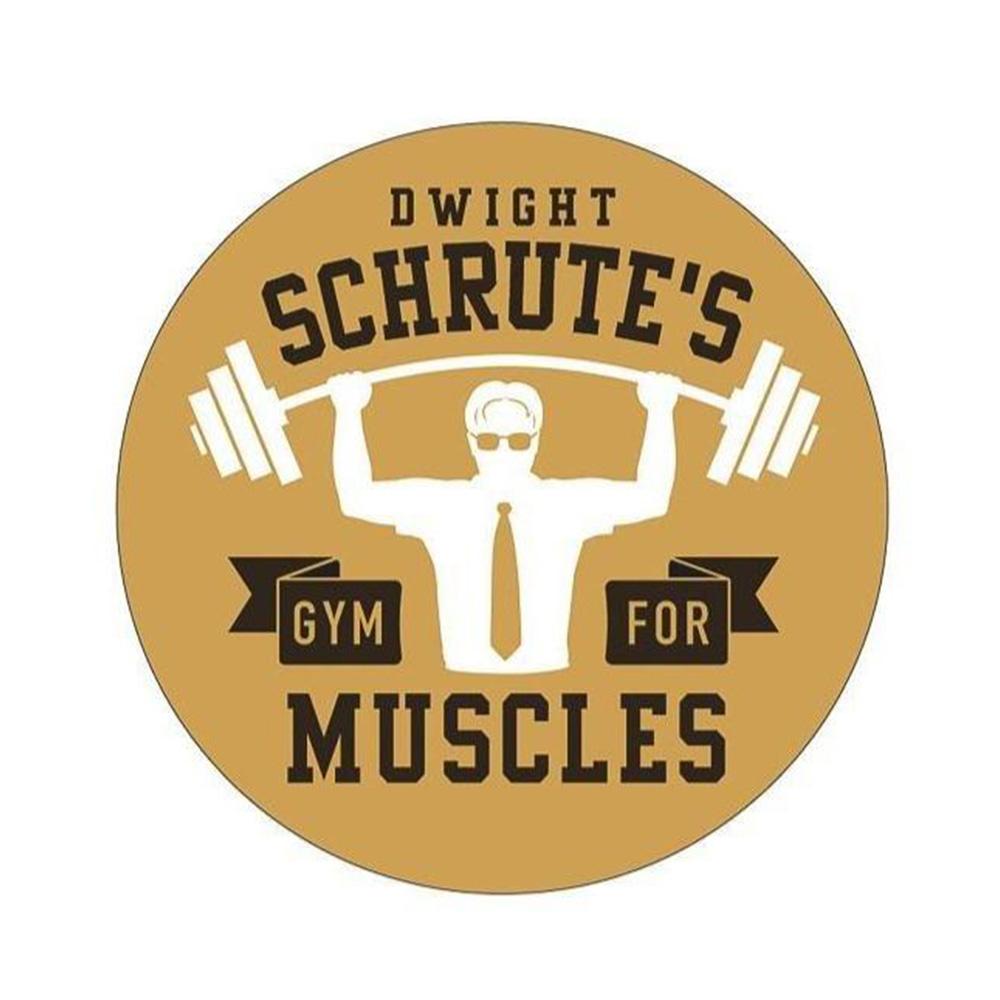 The Office Dwight Schrute's Muscles Sticker