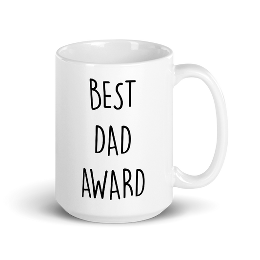 The Office Best Dad Dundie Award White Mug-7