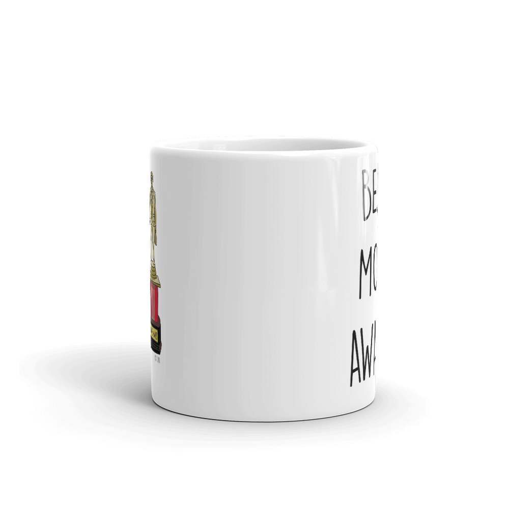 The Office Best Mom Dundie Award White Mug