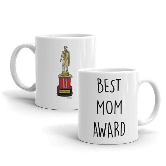 The Office Best Mom Dundie Award White Mug-0