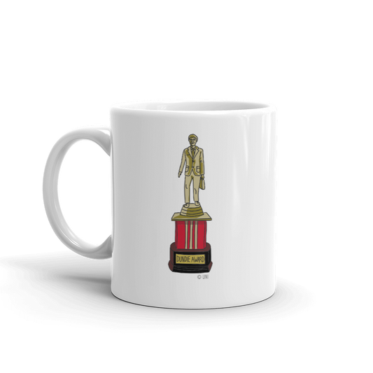 The Office Don't Go in There After Me Dundie Award White Mug-1