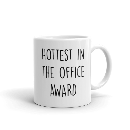 The Office Hottest in the Office Dundie Award White Mug-4