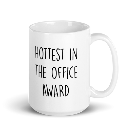 The Office Hottest in the Office Dundie Award White Mug-7