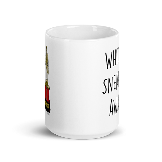 The Office Whitest Sneakers Dundie Award White Mug-6