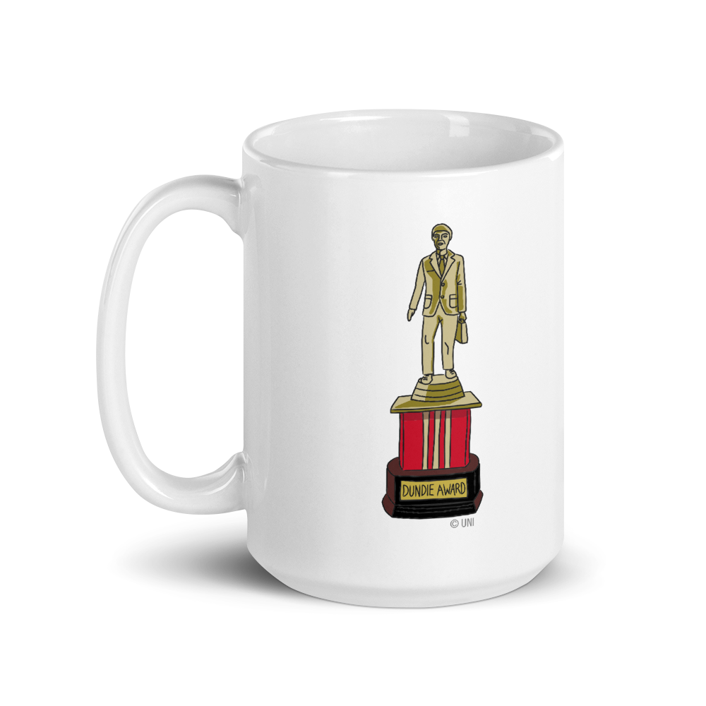 The Office Whitest Sneakers Dundie Award White Mug