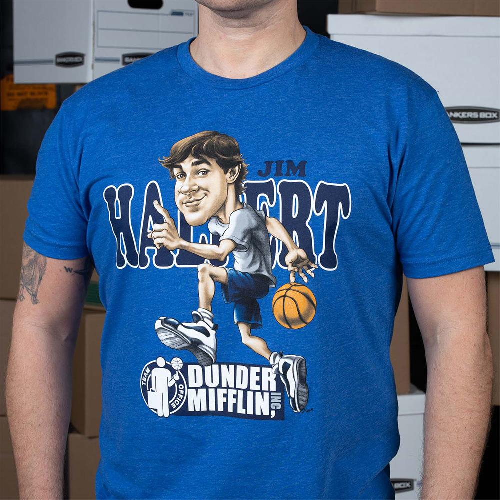 The Office Hoopin' Halpert Short Sleeve T-Shirt