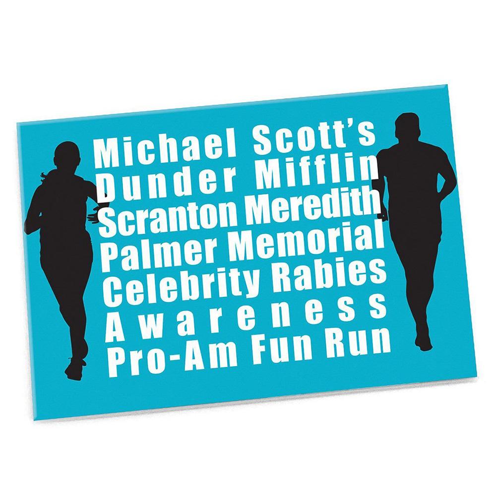 The Office Michael Scott's Fun Run Magnet