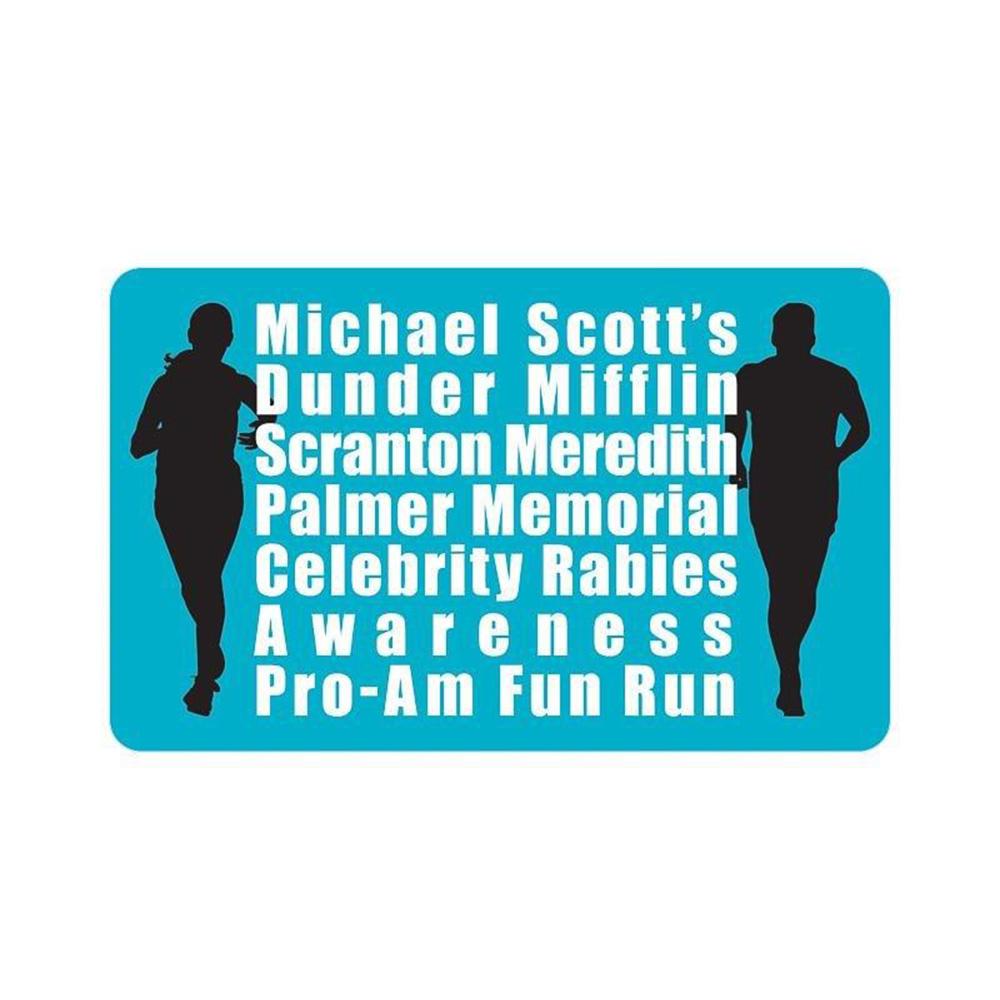 The Office Michael Scott's Fun Run Sticker