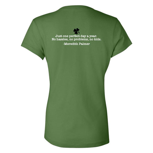 The Office Meredith's Perfect St. Patrick's Day Women's V-Neck T-Shirt