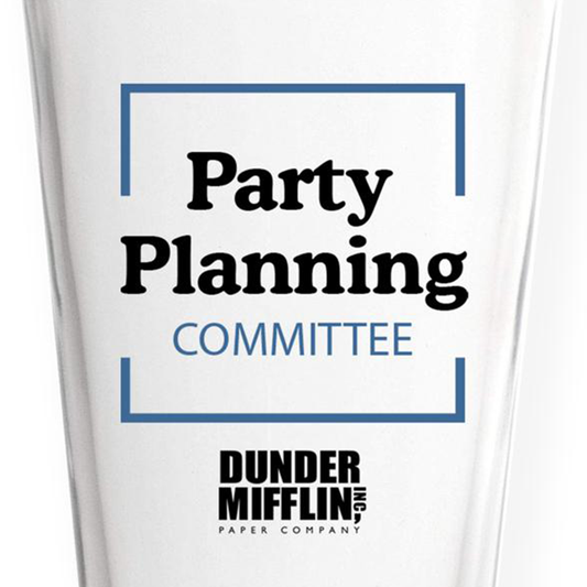 The Office Party Planning Committee Pint Glass-1