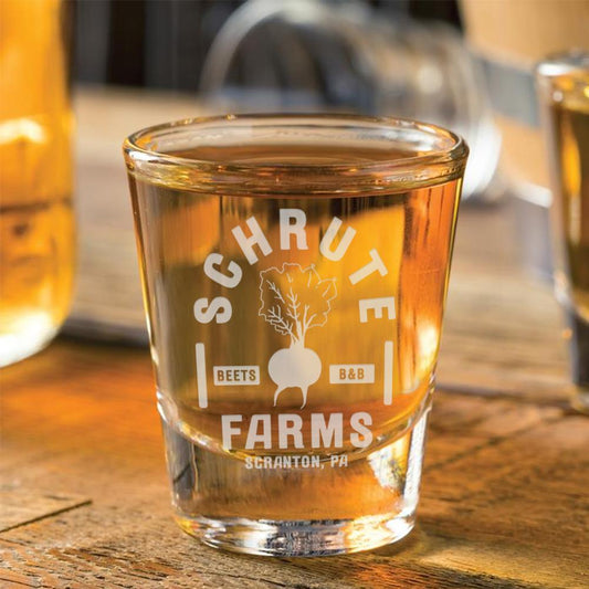 The Office Schrute Farms Shot Glass-1