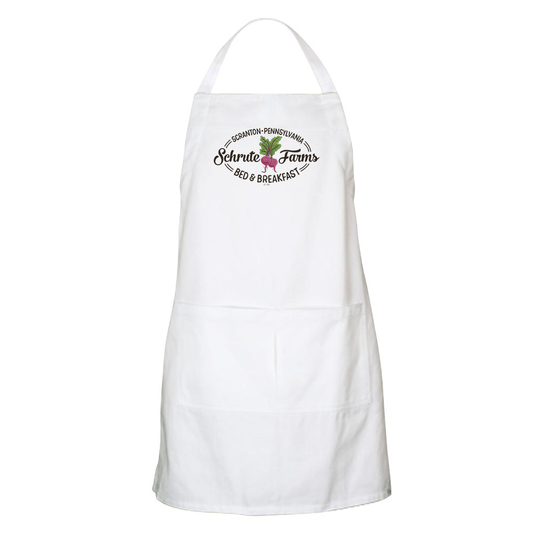 The Office Schrute Farms Bed & Breakfast Apron Apron - With Pockets-0