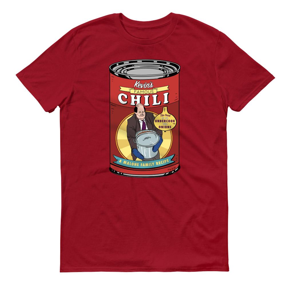 The Office Kevin's Famous Chili Adult Short Sleeve T-Shirt