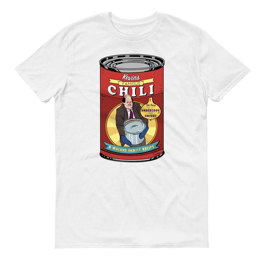 The Office Kevin's Famous Chili Adult Short Sleeve T-Shirt-2