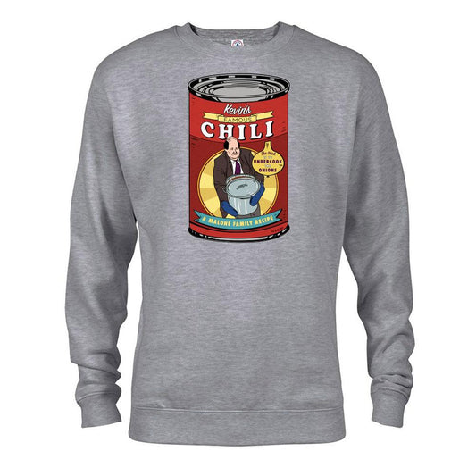 The Office Kevin's Famous Chili Fleece Crewneck Sweatshirt-3