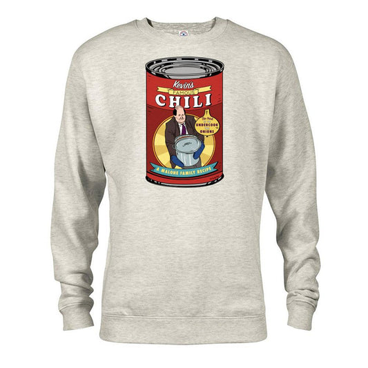 The Office Kevin's Famous Chili Fleece Crewneck Sweatshirt-0