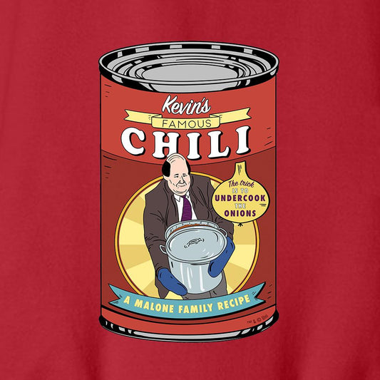 The Office Kevin's Famous Chili Fleece Hooded Sweatshirt-1