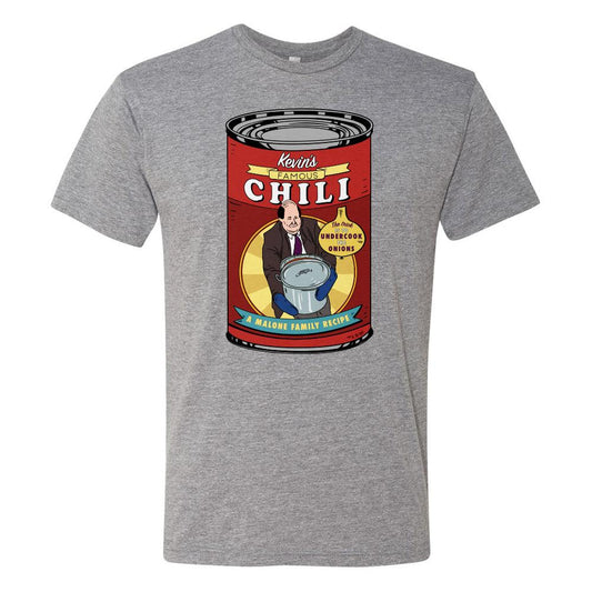 The Office Kevin's Famous Chili Men's Tri-Blend T-Shirt-2