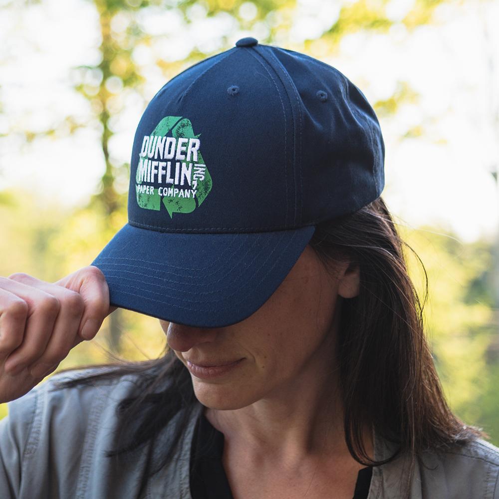 The Office Dunder Mifflin Recycle Embroidered Hat