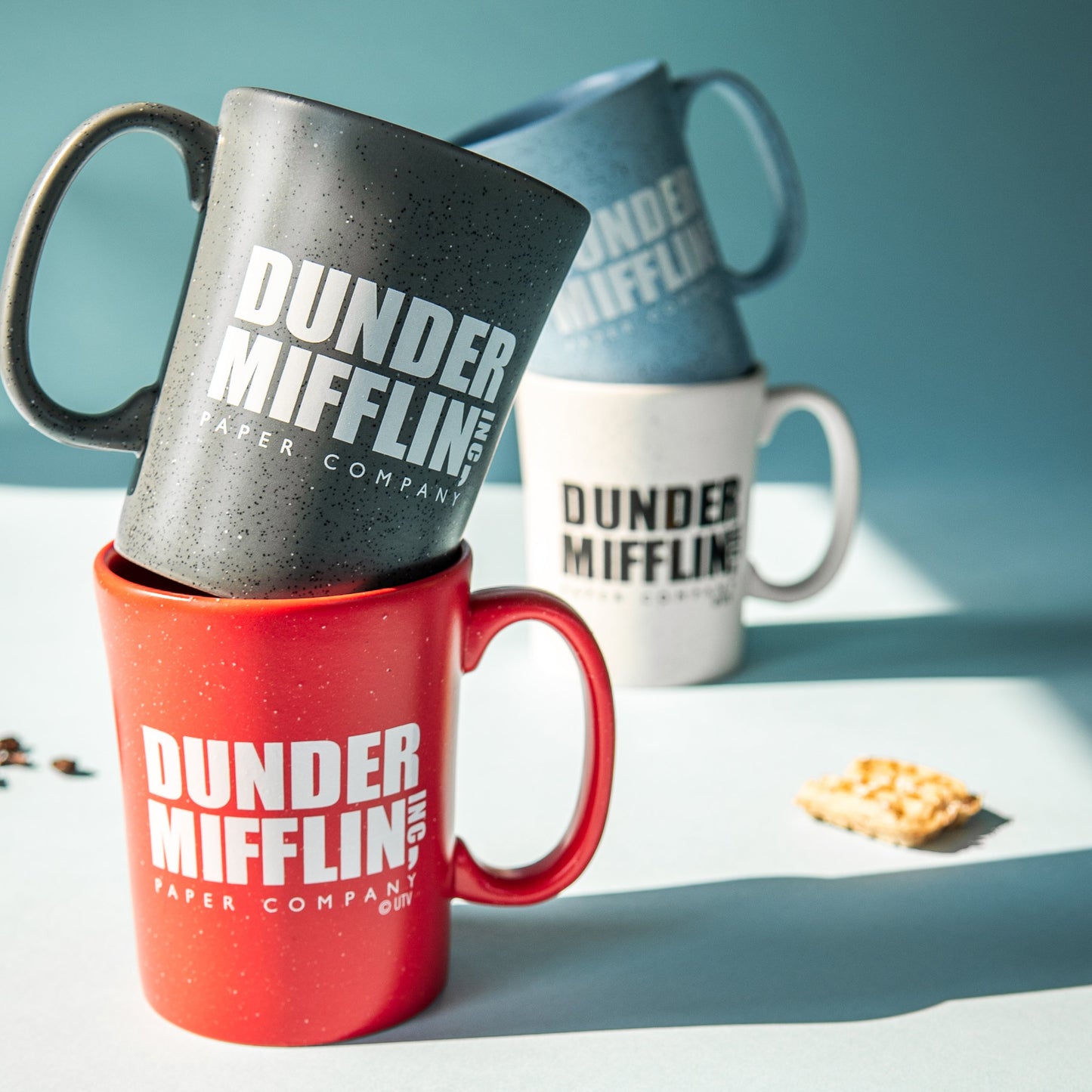 The Office Dunder Mifflin Speckled Diner Mug