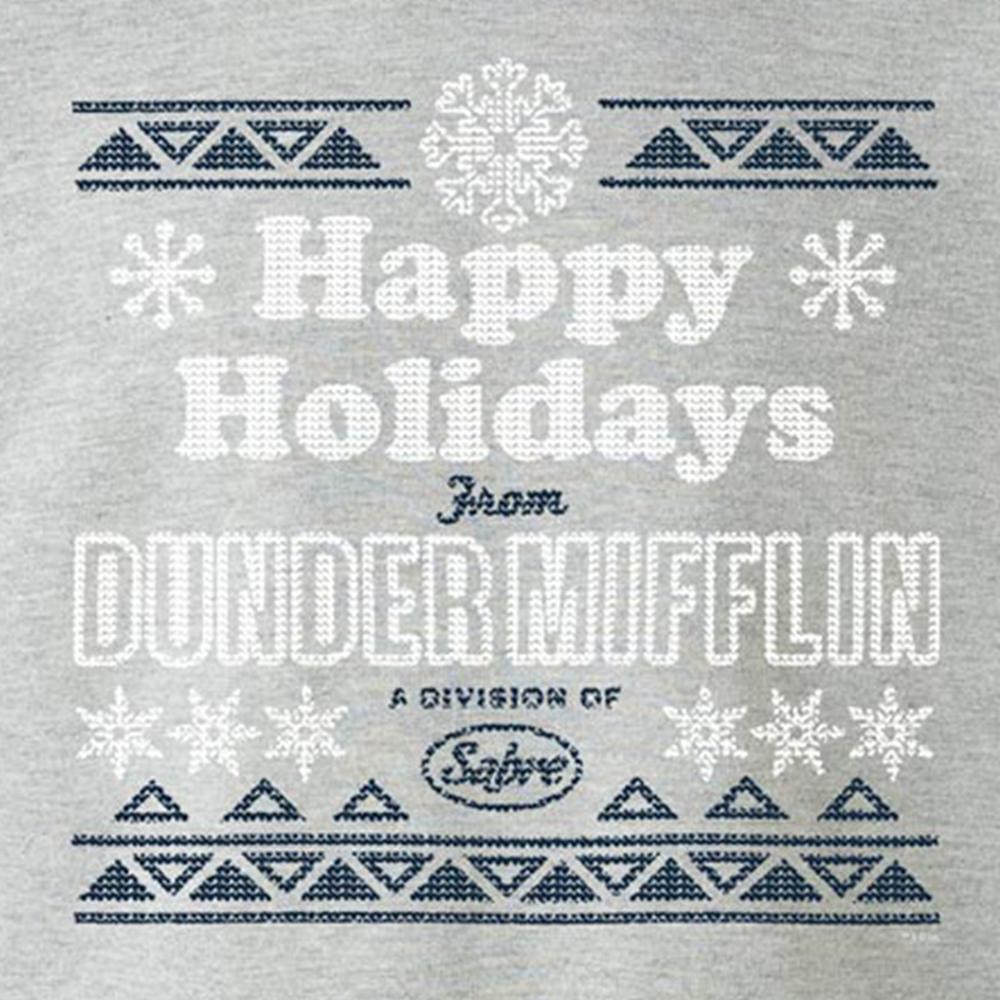 The Office Dunder Mifflin Happy Holidays Ugly Christmas Sweatshirt