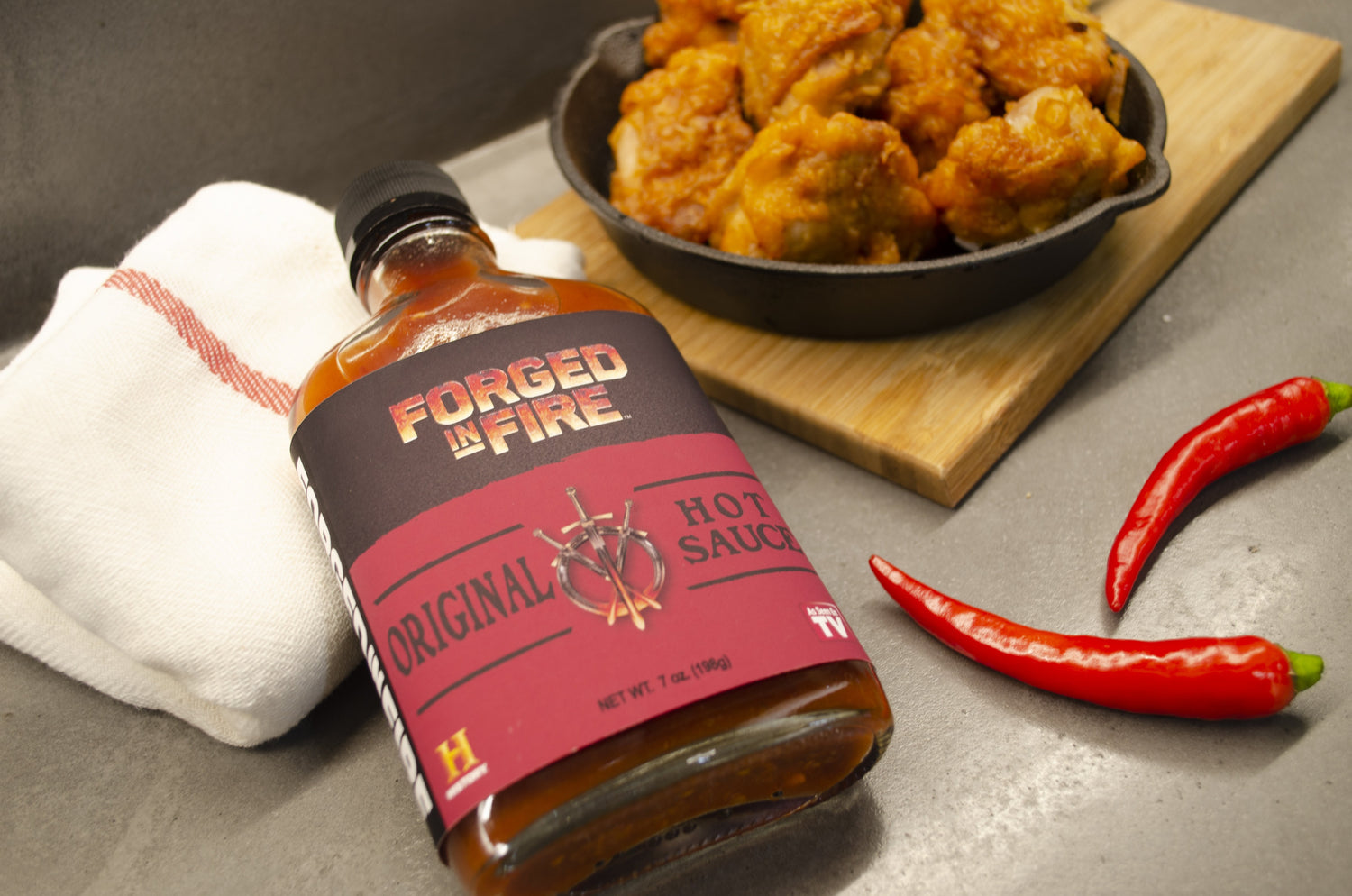 Forged in Fire Hot Sauce - Original 7oz (198g)