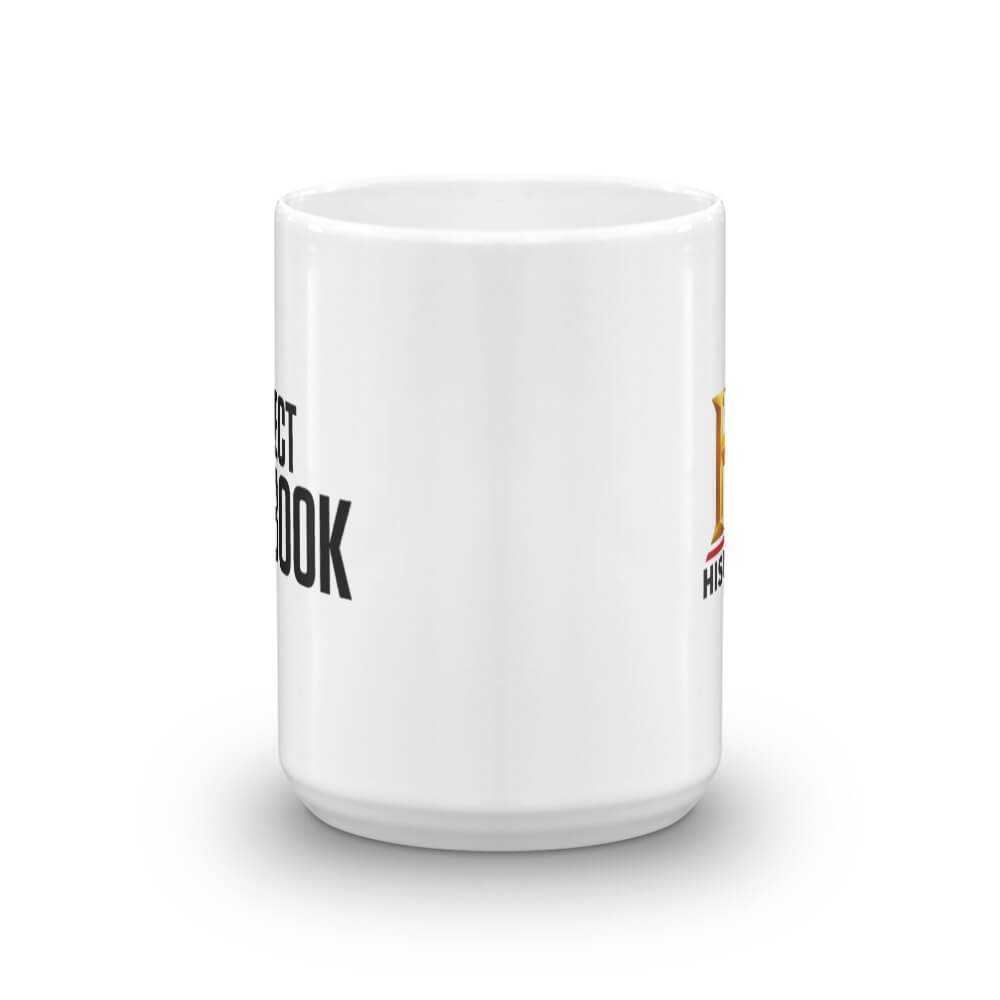 Project Blue Book Logo White Mug