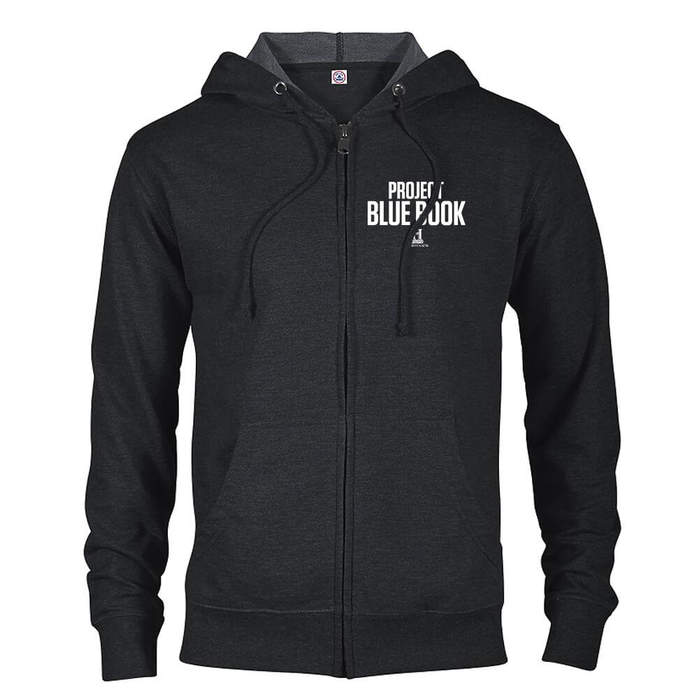 Project Blue Book Lightweight Zip Up Sweatshirt