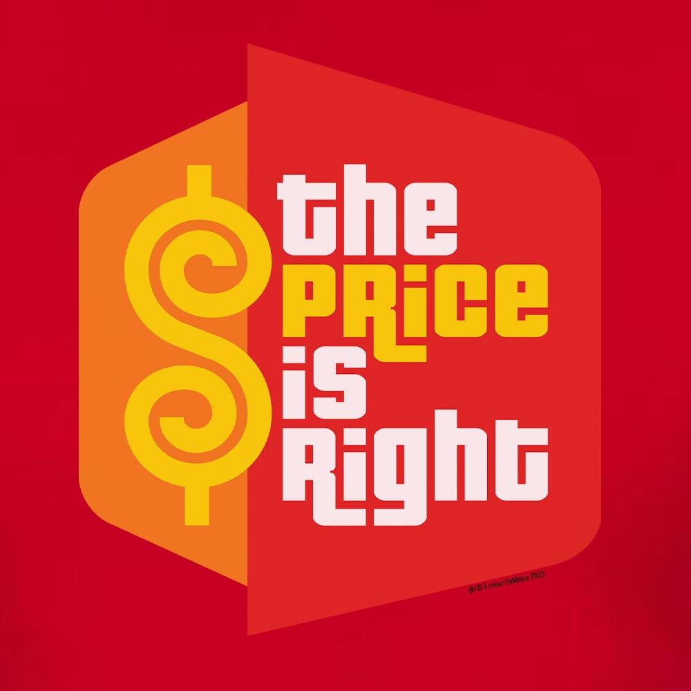 The Price is Right Logo Adult Short Sleeve T-Shirt | Official CBS Entertainment Store