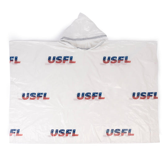 USFL Logo Lightweight Stadium Poncho-0