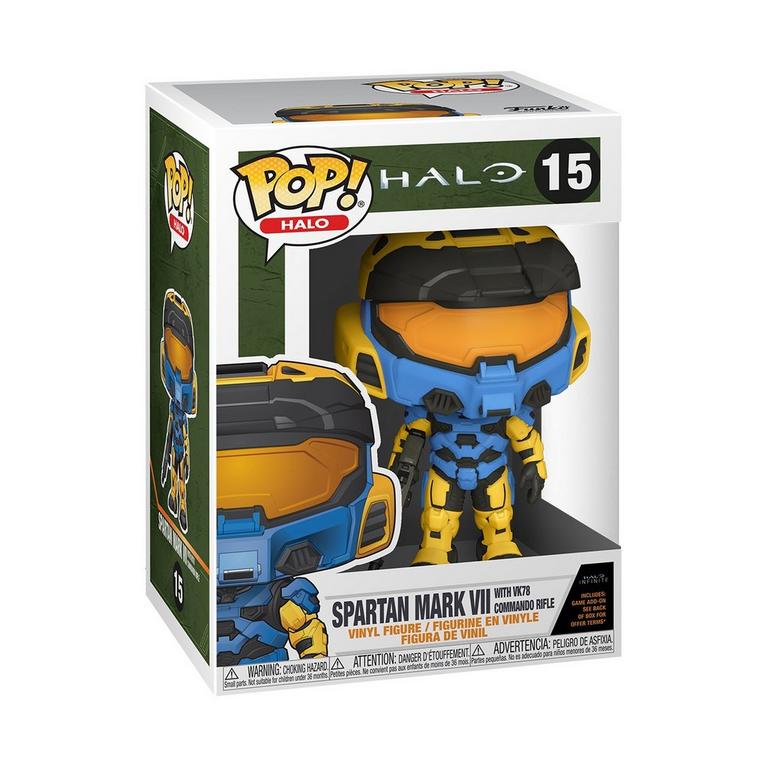 Halo Infinite Spartan MarkVII w/VK78 Game Add On Funko Pop