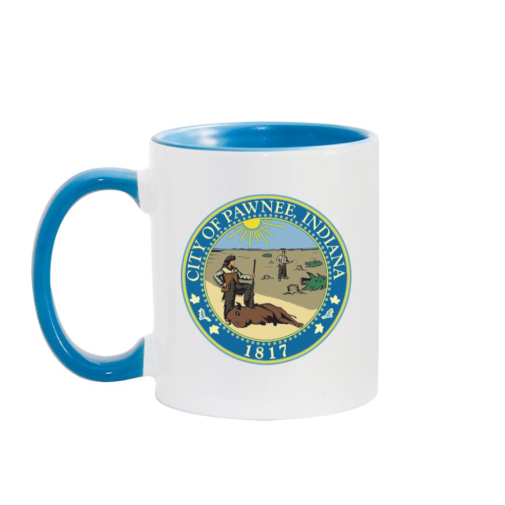 Parks and Recreation City of Pawnee Two-Tone Mug