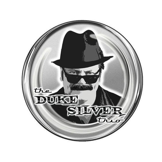 Parks and Recreation Duke Silver Sticker-0