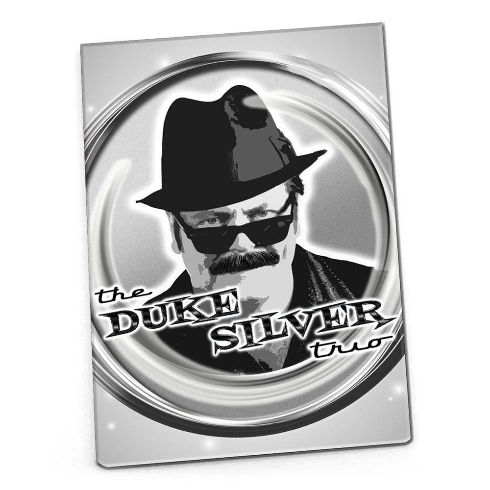 Parks and Recreation Duke Silver Magnet