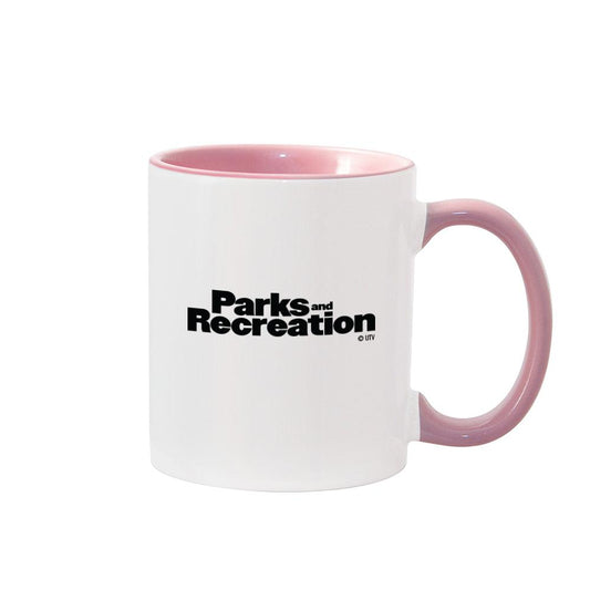 Parks and Recreation Hoes Before Bros Two-Tone Mug-1