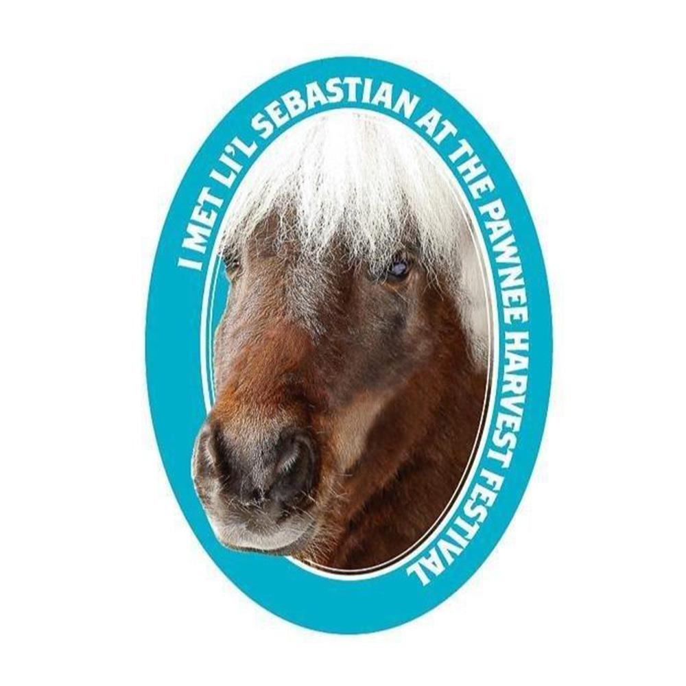 Parks and Recreation Lil Sebastian Sticker