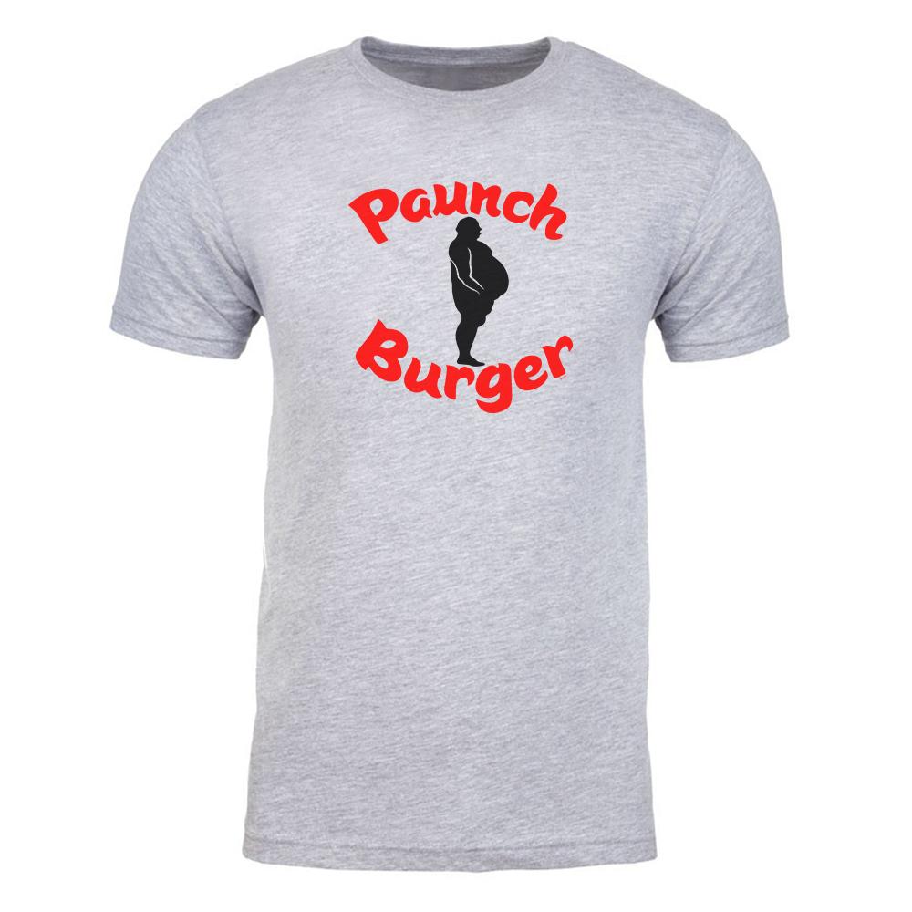 Parks and Recreation Paunch Burger Adult Short Sleeve T-Shirt