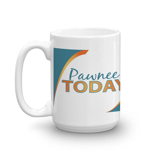 Parks and Recreation Pawnee Today White Mug-3