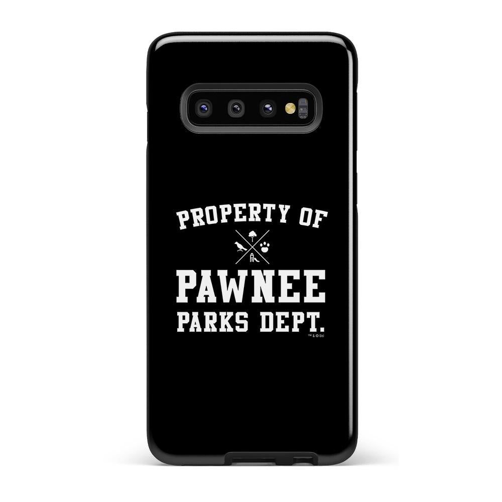 Parks and Recreation Property of Pawnee Samsung Galaxy Tough Phone Case