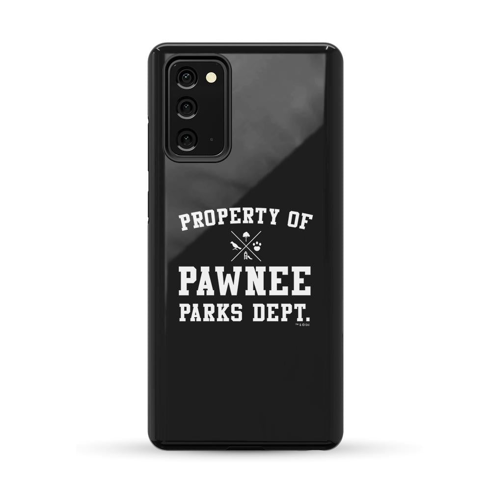 Parks and Recreation Property of Pawnee Samsung Galaxy Tough Phone Case