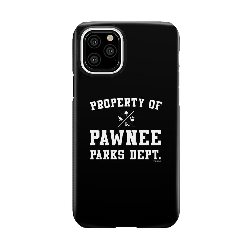 Parks and Recreation Property of Pawnee iPhone Tough Phone Case