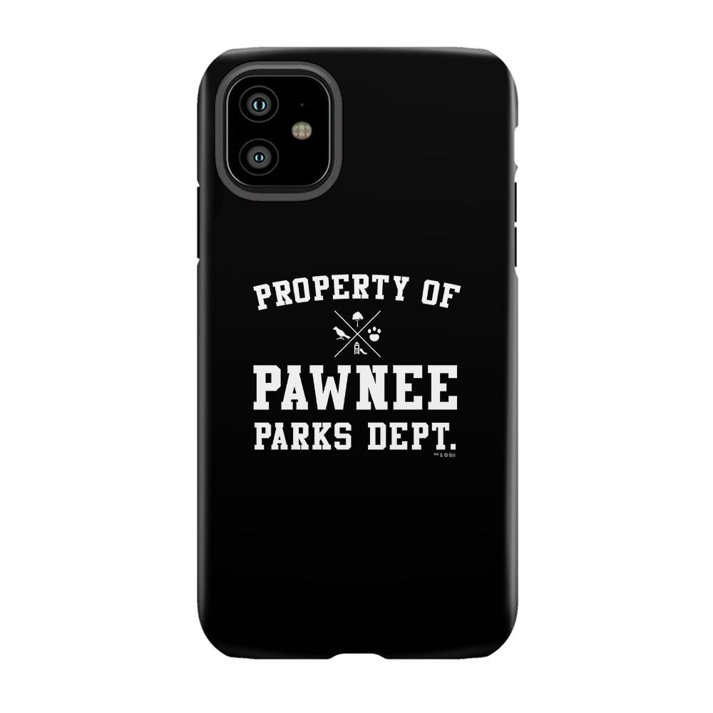 Parks and Recreation Property of Pawnee iPhone Tough Phone Case