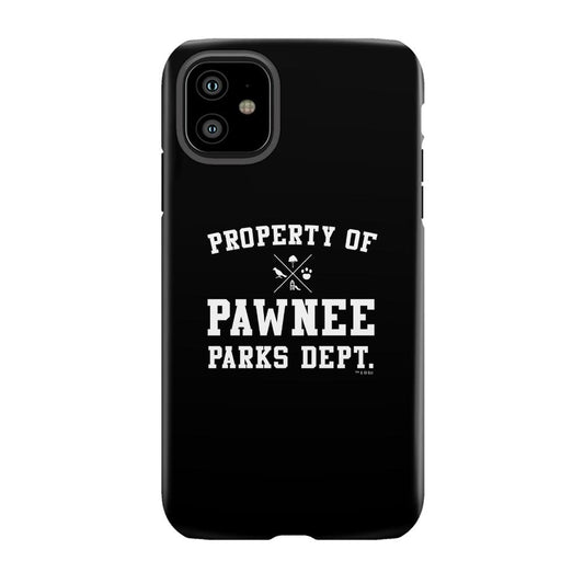 Parks and Recreation Property of Pawnee iPhone Tough Phone Case-6