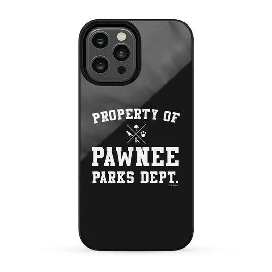 Parks and Recreation Property of Pawnee iPhone Tough Phone Case-10