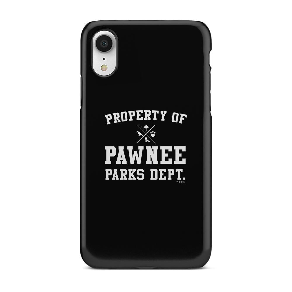 Parks and Recreation Property of Pawnee iPhone Tough Phone Case