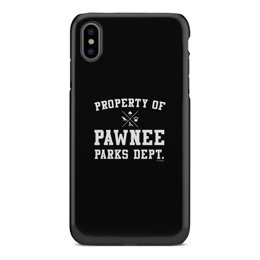 Parks and Recreation Property of Pawnee iPhone Tough Phone Case