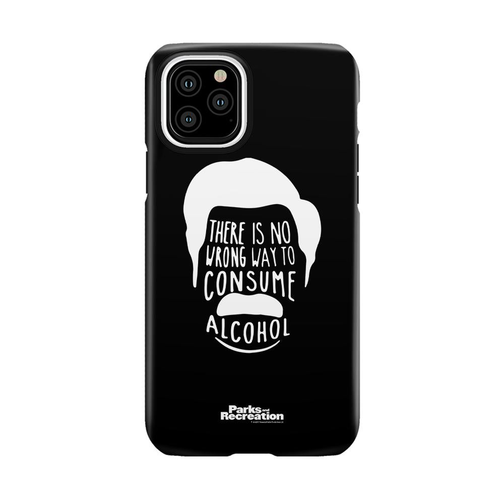 Parks and Recreation Ron Swanson iPhone Tough Phone Case