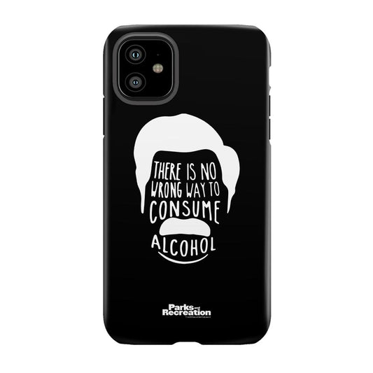 Parks and Recreation Ron Swanson iPhone Tough Phone Case-6