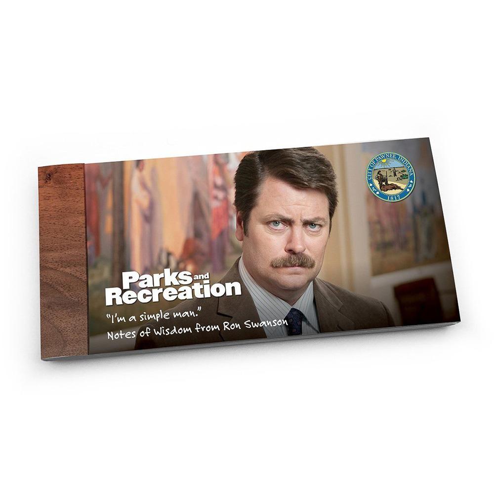 Parks and Recreation Ron Swanson Lunch Notes